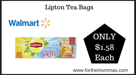 Walmart Deal on Lipton Tea Bags (1)