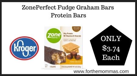 ZonePerfect Fudge Graham Bars Protein Bars