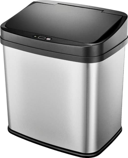 Best Buy: Insignia™ - 8 Gal. Automatic Trash Can $29.99