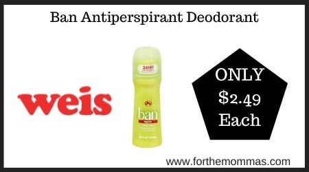 Ban Antiperspirant Deodorant