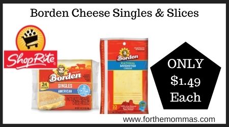 ShopRite: Borden Cheese Singles & Slices