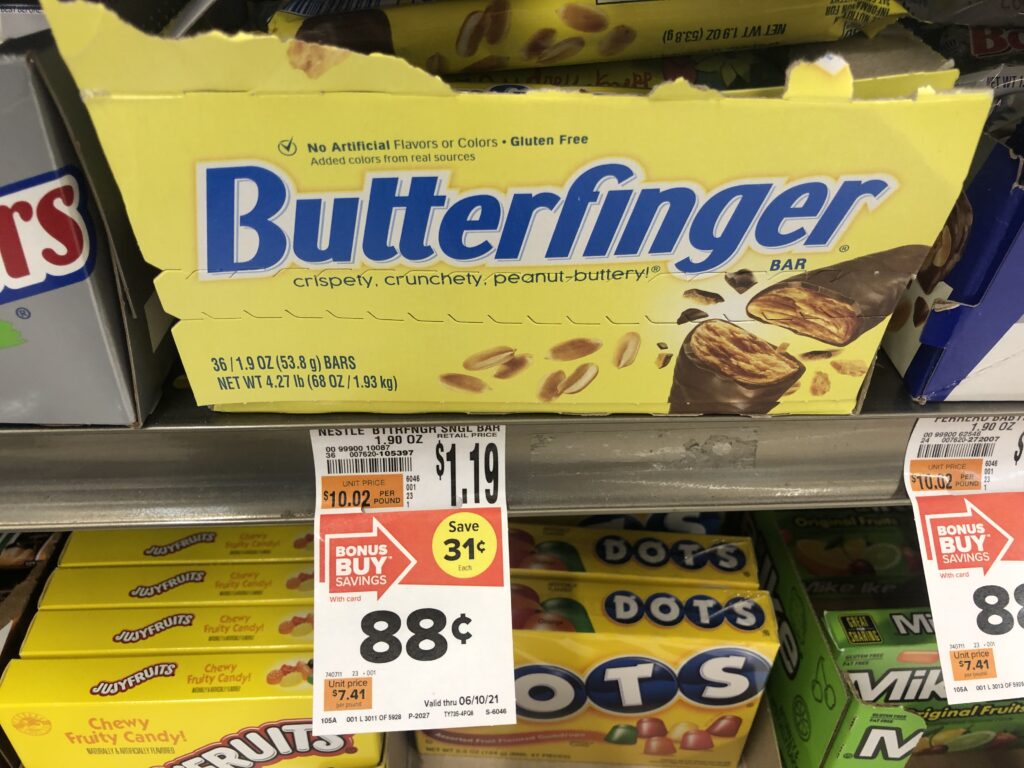 Giant: Butterfinger Candy Bar