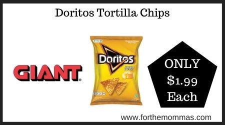Giant: Doritos Tortilla Chips