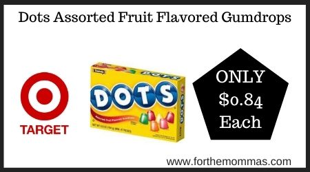 Target: Dots Assorted Fruit Flavored Gumdrops