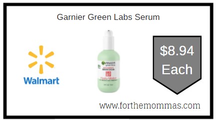 Walmart: Garnier Green Labs Serum ONLY $8.94 Each