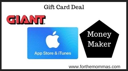 Giant: Gift Card Moneymaker Deal Starting 1/21! {10X Points}