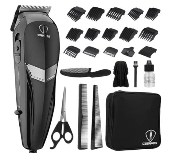 Amazon: All-in-One 24-Piece Hair Clipper Kit ONLY $9.99 (Reg $26)