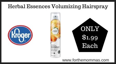 Herbal Essences Volumizing Hairspray