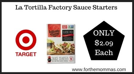 La Tortilla Factory Sauce Starters