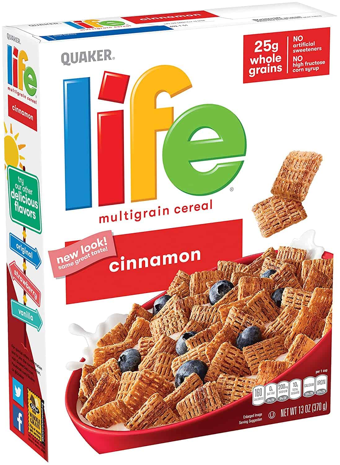 Life Breakfast Cereal, Cinnamon, 13oz Boxes (3 Pack) ONLY $5.87 – Amazon Prime Deal