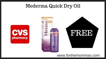 Mederma Quick Dry Oil