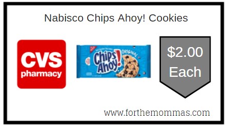 CVS: Nabisco Chips Ahoy! Cookies ONLY $1.62 Each Through 7/3