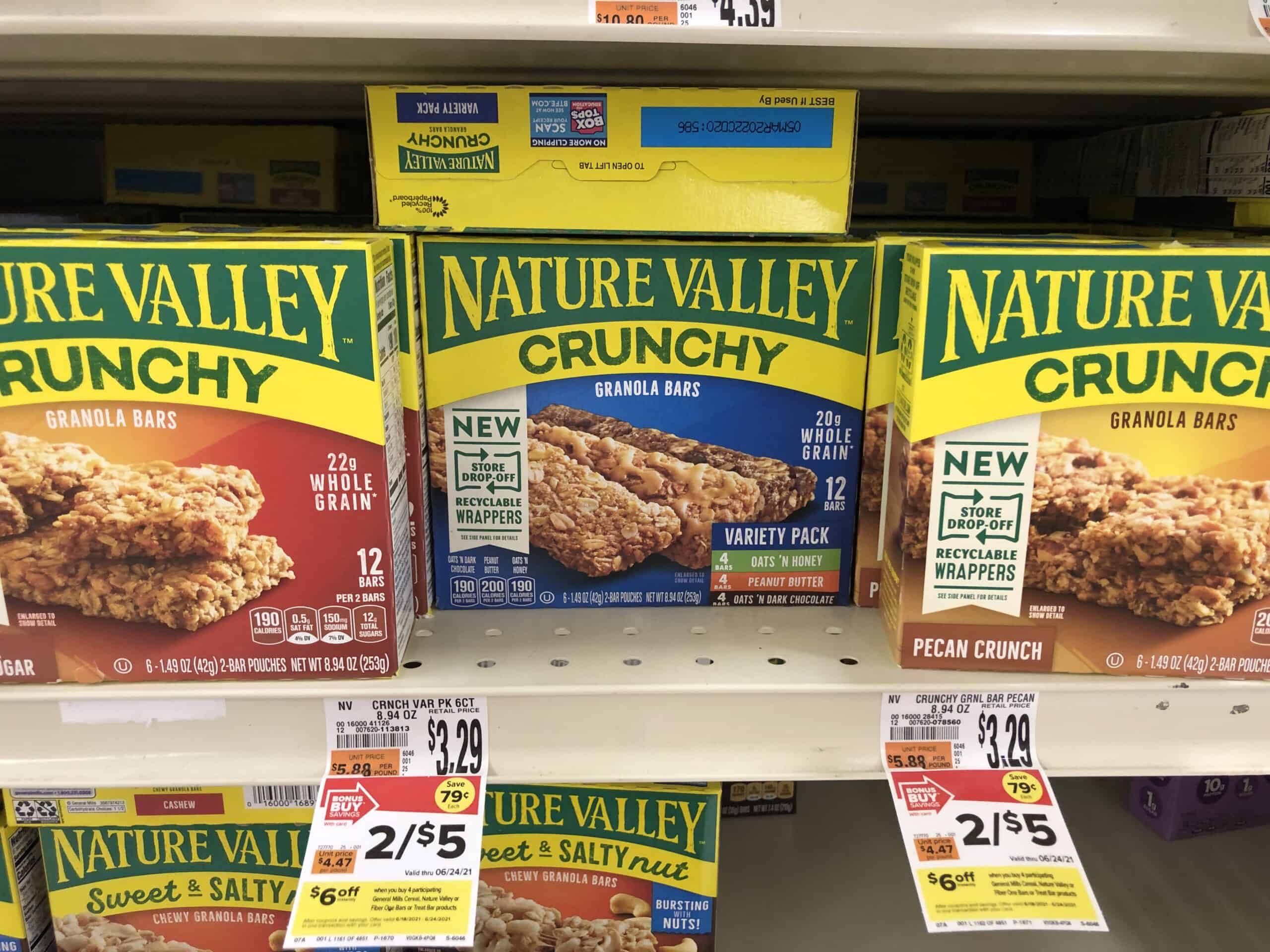 Nature Valley Granola Bars JUST 0.63 Each at Giant