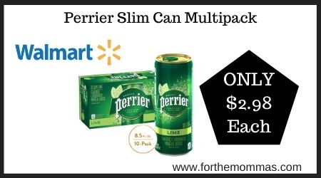 Perrier Slim Can Multipack