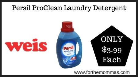 Weis: Persil ProClean Laundry Detergent