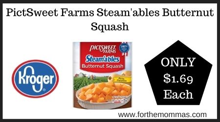 Kroger: PictSweet Farms Steam'ables Butternut Squash
