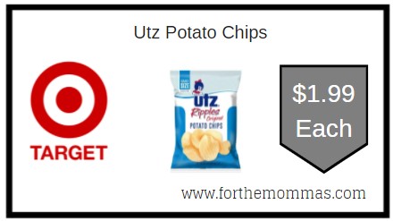 Target: Utz Potato Chips ONLY $1.99 Each