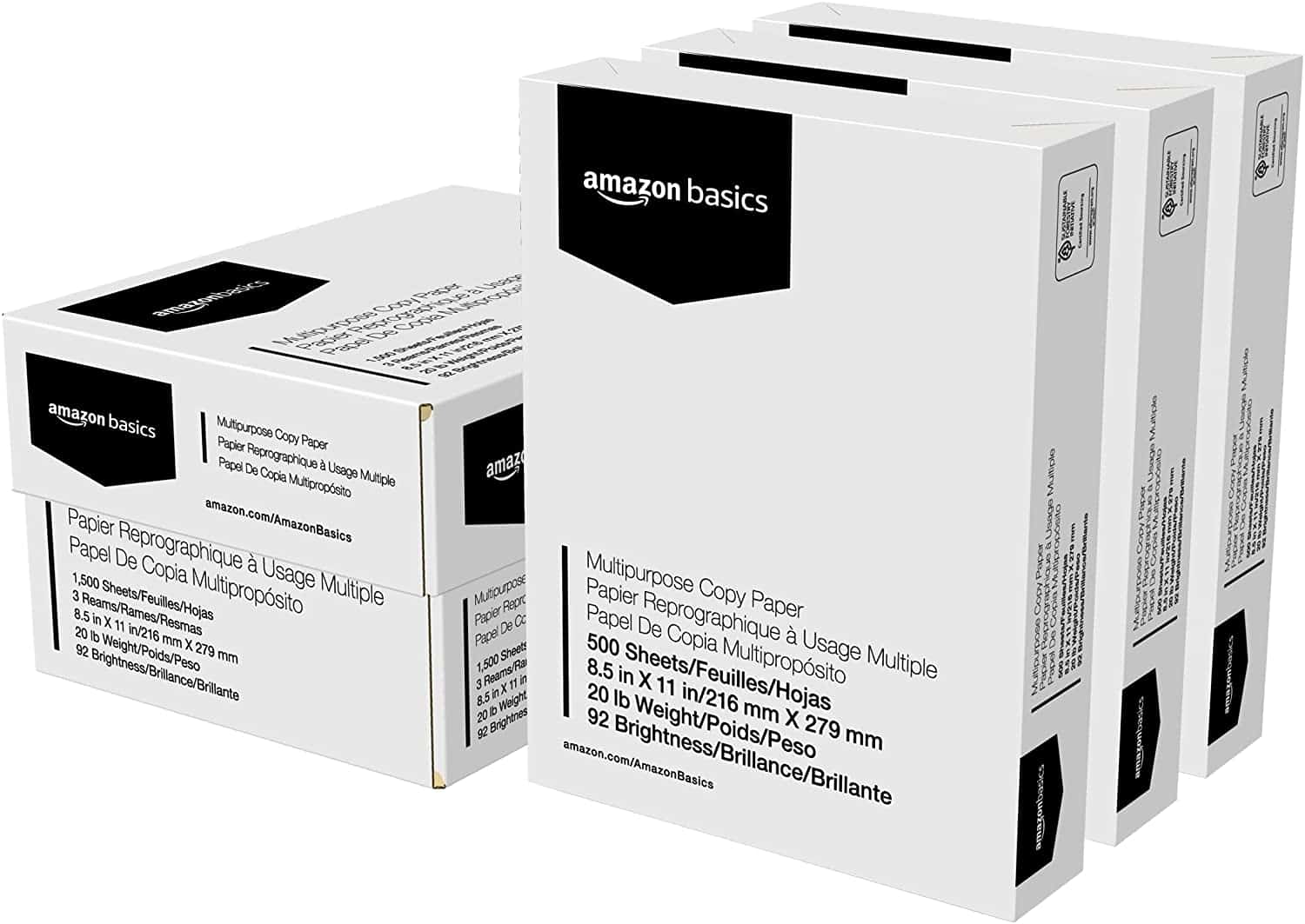 Amazon Basics Multipurpose Copy Printer Paper ONLY $14.92 (Reg $18.49)