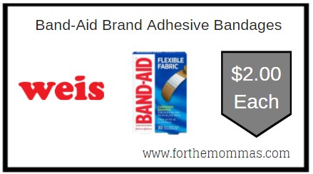 Weis: Band-Aid Brand Adhesive Bandages