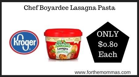 Chef Boyardee Lasagna Pasta