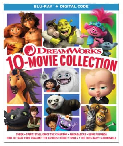 Amazon: DreamWorks 10-Movie Collection [Blu-ray] $34.99 (Reg $100)