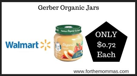Gerber Organic Jars