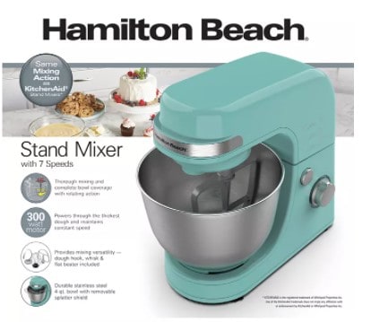 Macy's: Hamilton Beach 7-Speed Stand Mixer ONLY $49.99 (Reg $112)