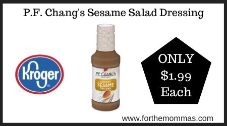 P.F. Chang's Sesame Salad Dressing