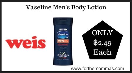 Vaseline Men's Body Lotion