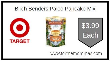 Target: Birch Benders Paleo Pancake Mix ONLY $3.99 Each