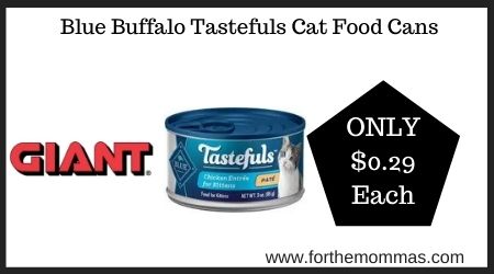 Blue Buffalo Tastefuls Cat Food Cans