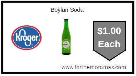 Kroger: Boylan Sodas ONLY $1.00 Each