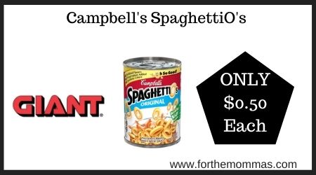 Campbell's SpaghettiO's
