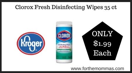 Clorox Fresh Disinfecting Wipes 35 ct