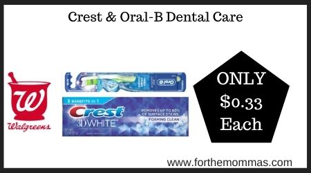 Crest & Oral-B Dental Care