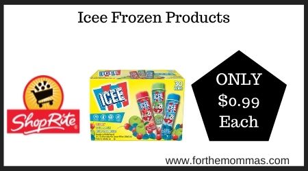 Icee Frozen Products
