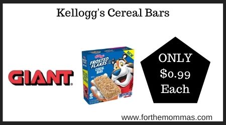 Kellogg's Cereal Bars