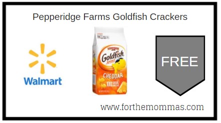 Walmart: FREE Pepperidge Farms Goldfish Crackers