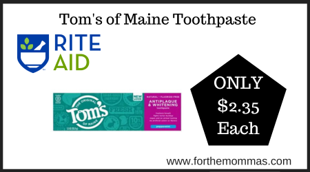Rite-Aid-Deal-on-Toms-of-Maine-Toothpaste
