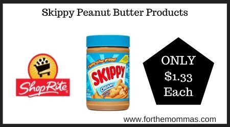 Skippy Peanut Butter Products