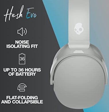 Amazon: Skullcandy Hesh Evo Wireless Over-Ear Headphones,  $79.99