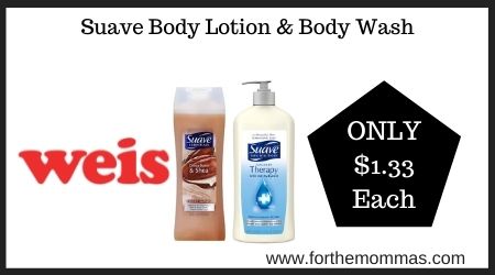 Suave Body Lotion & Body Wash