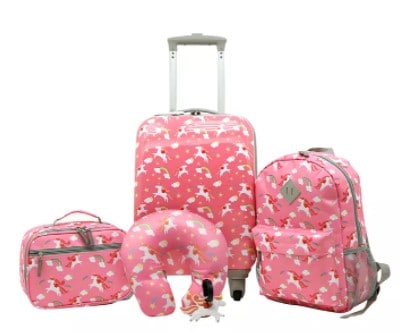Macy's: Traveler's Club Kid's 5PC Luggage Set $69.99 (Reg $160)