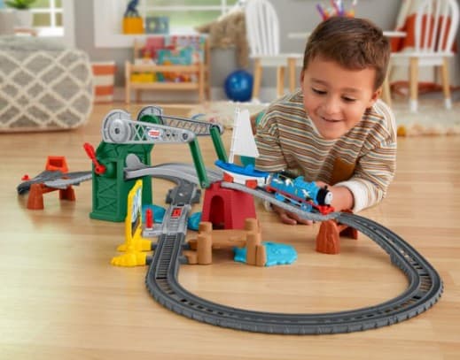 Walmart: Thomas & Friends Bridge Lift Thomas & Skiff Motorized Train Set $13.32 (Reg $25)