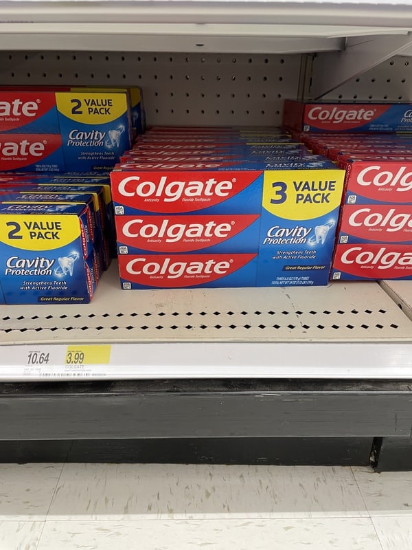 Target: Free + Moneymaker Colgate Toothpaste Multipacks
