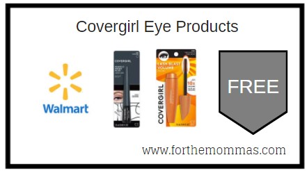 Walmart: FREE Covergirl Eye Products Thru 09/25