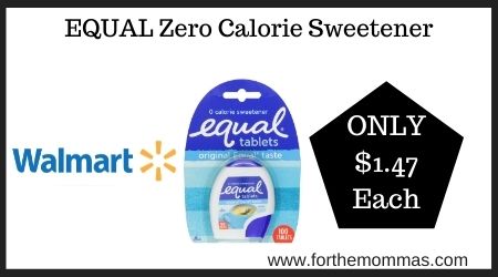 EQUAL Zero Calorie Sweetener