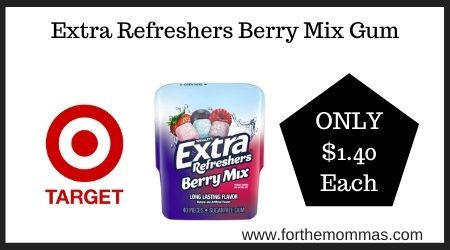 Extra Refreshers Berry Mix Gum