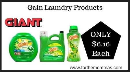 Gain Laundry Products