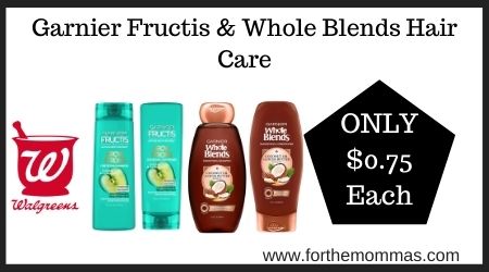 Garnier Fructis & Whole Blends Hair Care